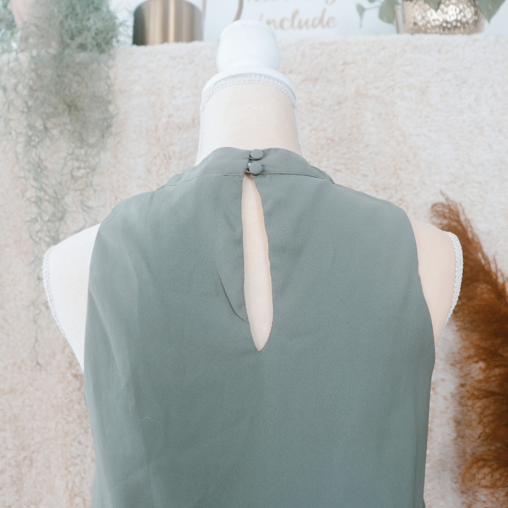 Olive top - Picture 2 of 3